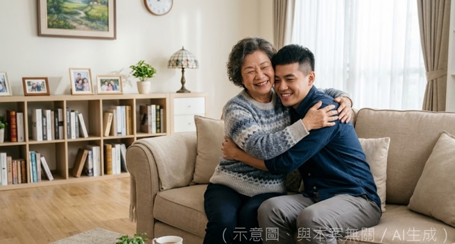台灣新聞通訊社-20年失聯父未盡責 阿姨一手帶大外甥「升格母子」