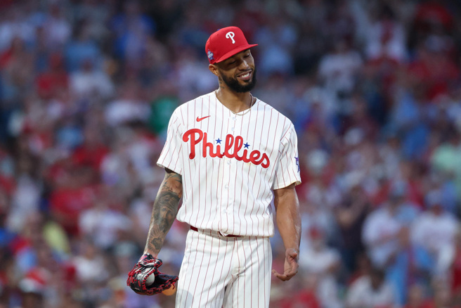 台灣新聞通訊社-MLB》左投新障礙！費城人桑契斯50.2局無失分神紀錄