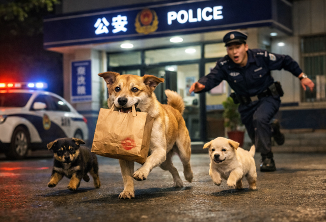 台灣新聞通訊社-警外賣遭竊剩可樂！ 循線找到「嫌犯」結局超溫馨