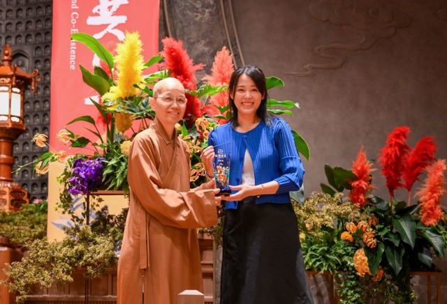 台灣新聞通訊社-惠中寺未來與希望講座    陳欣湄醫師揭示找回身心和諧從傾聽開始