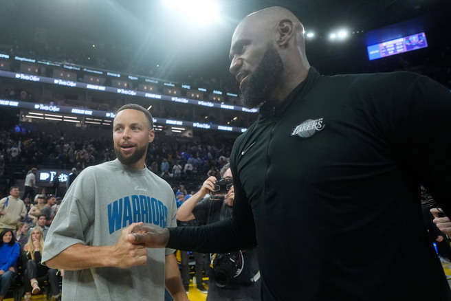 台灣新聞通訊社-NBA》詹皇加盟勇士有譜？柯瑞自由市場開啟前親自招募