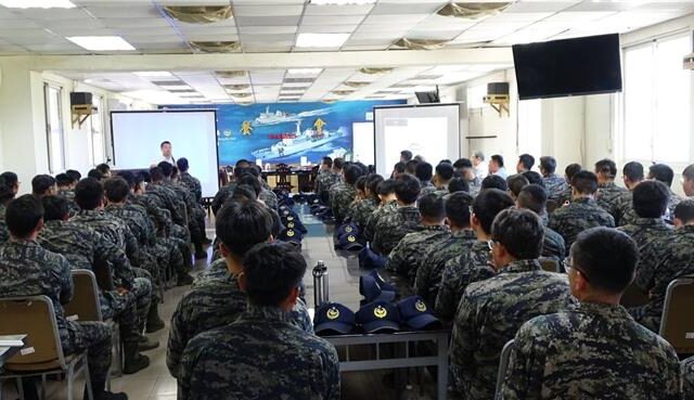 台灣新聞通訊社-海巡廉能關懷前進東沙 深植法治教育守護國安