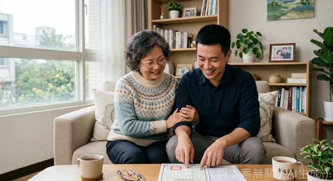 台灣新聞通訊社-長年施暴不付生活費！憂晚年來討扶養 母子提告讓他踢鐵板