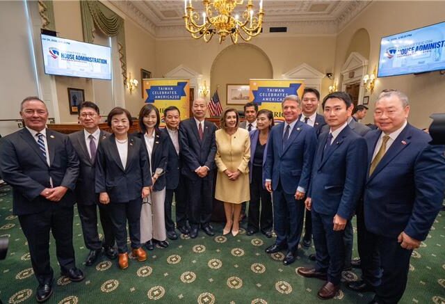 台灣新聞通訊社-韓國瑜赴華府訪40位參眾議員 美議員：對台軍售不應成為談判籌碼