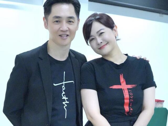 台灣新聞通訊社-李又汝挺7月大孕肚做公益！宋逸民、陳維齡涕零送暖弱勢家庭