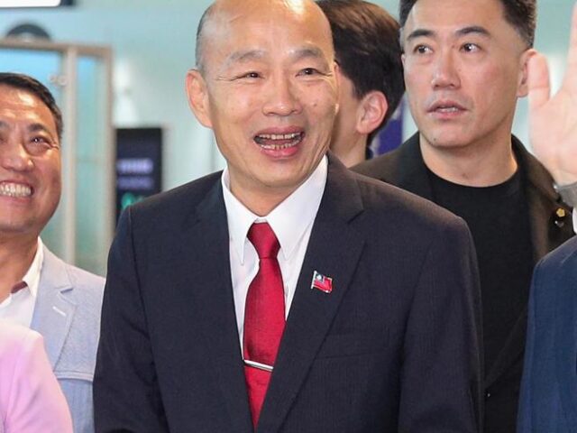 台灣新聞通訊社-韓國瑜獲高規格接待   翁履中：美方是利益導向   也許對執政黨不滿