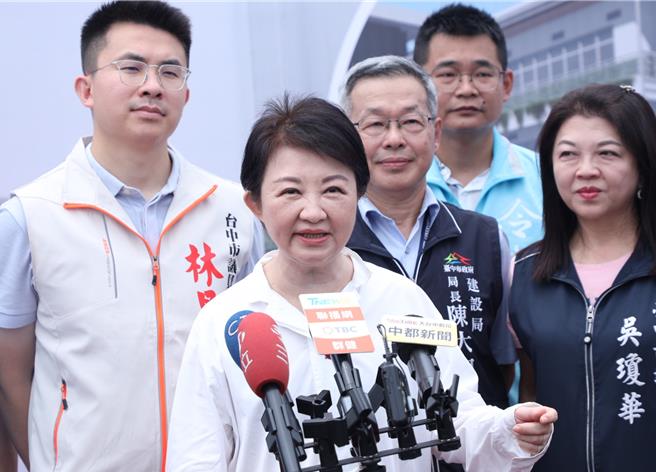台灣新聞通訊社-日菲海域談判 盧秀燕喊話賴清德：總統不可以默不吭聲