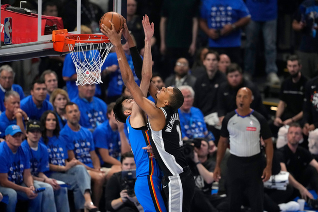 台灣新聞通訊社-NBA》霍姆格倫不能用了?帕金斯建議雷霆「買字母哥對抗文班」