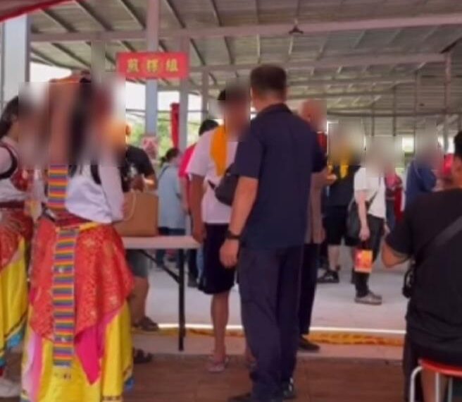 台灣新聞通訊社-雲林六房媽祖前摸臀性騷！男子被抓包 竟是台南警員