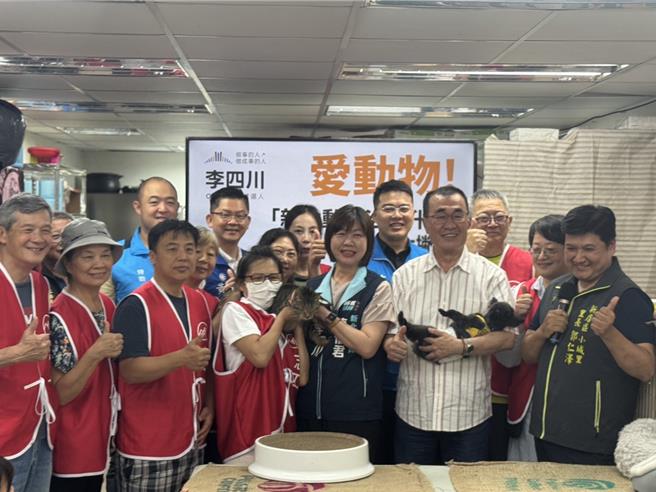 台灣新聞通訊社-李四川發表六大動保政策 從醫療到終老全面守護毛寶貝