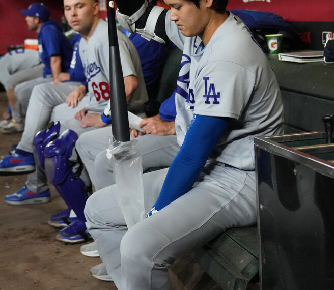 台灣新聞通訊社-MLB》大谷輪休差點代打 道奇孟西驚悚衝撞「意識清楚」