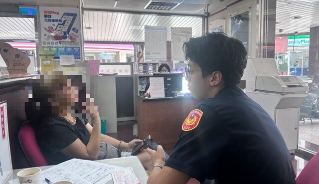 台灣新聞通訊社-險遭騙走50萬！行員察覺「購屋說詞反覆」叩警 保住婦人老本