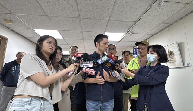 台灣新聞通訊社-北市暴雨釀淹水   蔣萬安認「可以做得更好」：即刻改進