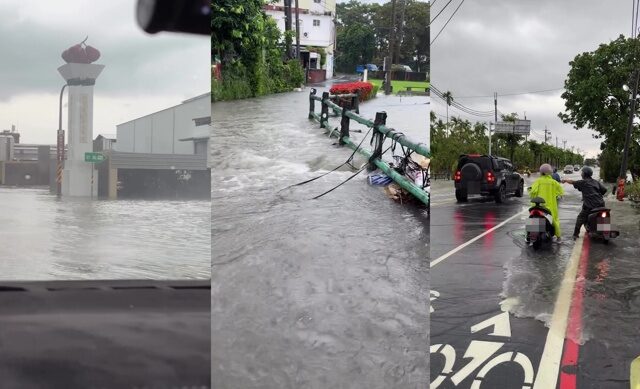 台灣新聞通訊社-屏東豪雨炸裂！災情比擬八八風災　民眾盼「這個雨趕快停」