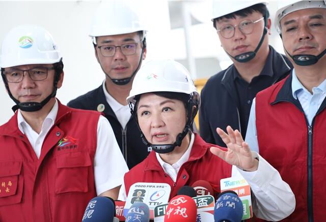 台灣新聞通訊社-雨區恐移中部？盧秀燕視察抽水站 籲防「米克拉」勿掉以輕心