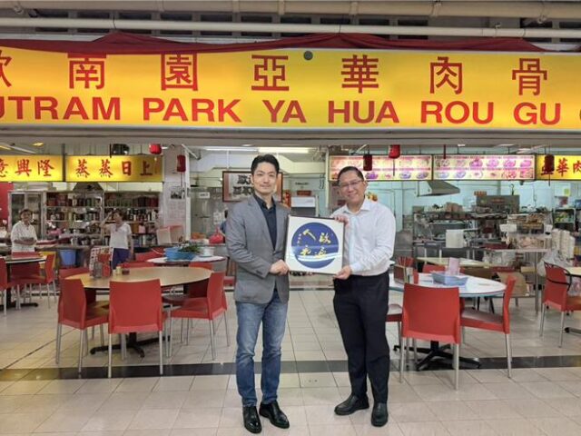 台灣新聞通訊社-吃肉骨茶也能談AI治理  蔣萬安與星國西北區市長早餐會
