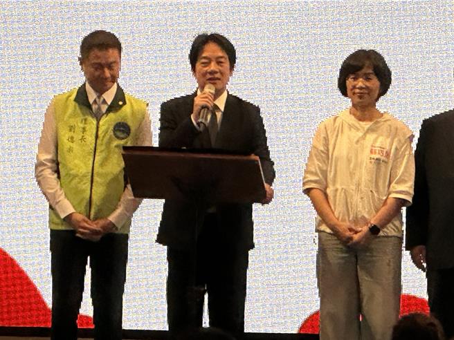 台灣新聞通訊社-賴清德又口誤 稱讚蘇巧慧錯把水獺當海獺