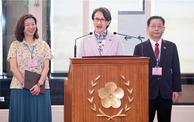台灣新聞通訊社-「帛榮專案」出發 蕭美琴就任後首訪友邦 曝三大目標