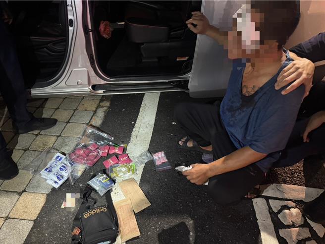 台灣新聞通訊社-243件毒品「快餐車」！毒駕男當街施暴 囂張嗆警：吃藥又怎樣？