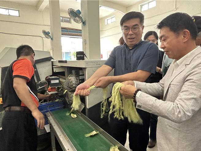 台灣新聞通訊社-鳳梨葉纖維製品欠缺商業模式 彭啓明曝下一步「化廢為寶」