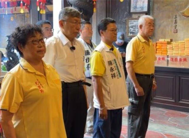 台灣新聞通訊社-柯文哲到訪台中海線 未見她身影 蔡壁如：青農行程1個月前已敲定