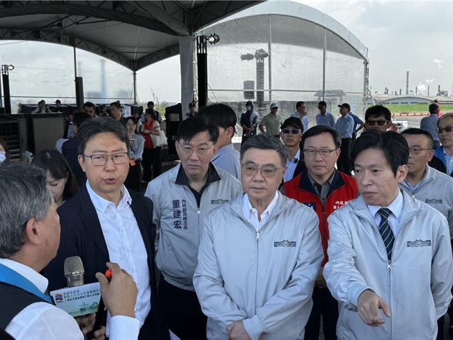台灣新聞通訊社-卓榮泰宣布:國家邁入大填海造陸計畫時代
