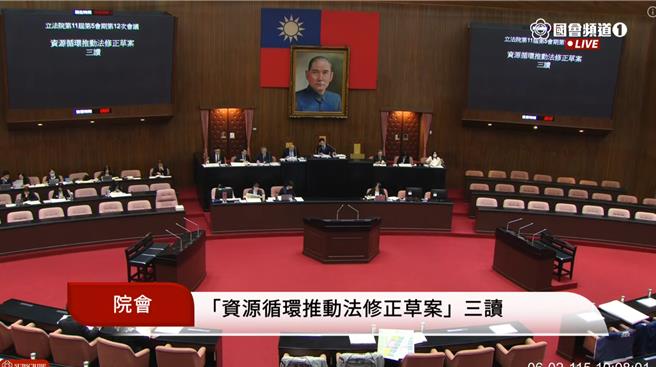 台灣新聞通訊社-《資源回收再利用法》大修 更名《資源循環推動法》今三讀