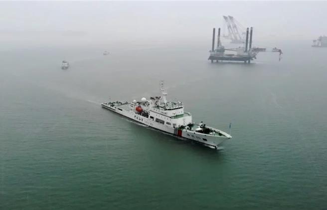 台灣新聞通訊社-不甩日菲私相授受 大陸宣示主權 啟動「台灣島東部海域海上交通專項執法行動」