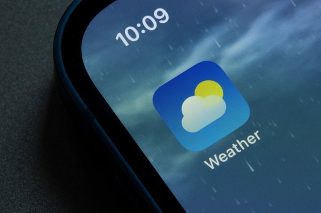 台灣新聞通訊社-iPhone天氣「降雨95%」結果大太陽 果粉怨不準!專家揭原因