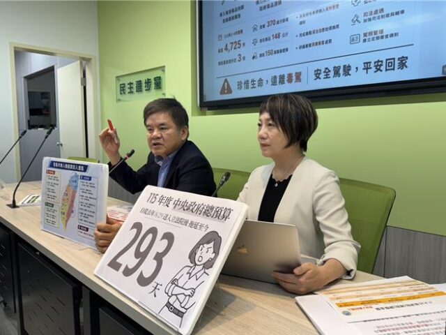 台灣新聞通訊社-藍擬提無人載具條例  綠黨團喊國家安全各黨都要一起來