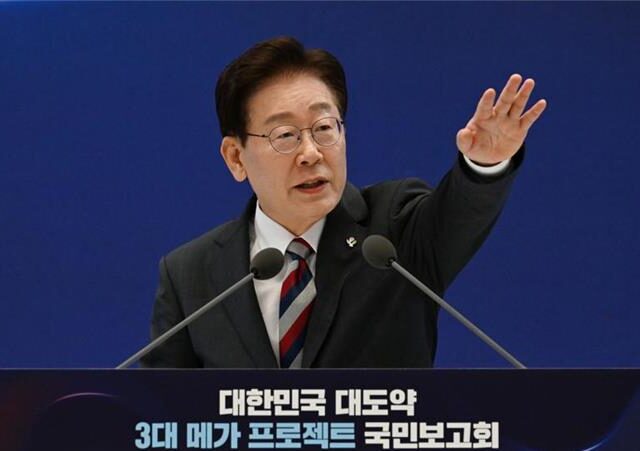 台灣新聞通訊社-李在明敲定第二半導體聚落 韓國朝野政治紛爭升溫