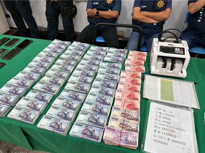 台灣新聞通訊社-屏東檢警選前掃黑!5月破網路賭博等案 查扣現金492萬元