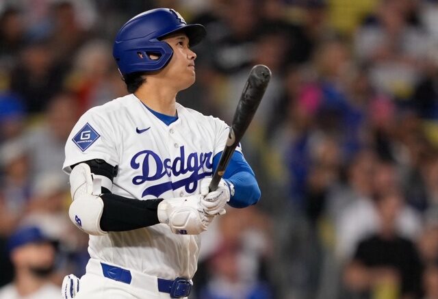台灣新聞通訊社-MLB》大谷翔平本季第15轟助道奇險勝！生涯300轟M5
