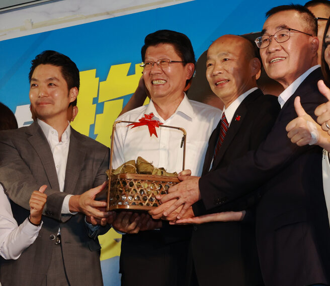 台灣新聞通訊社-曝新北募款餐會「鄉親的期待」 謝龍介喊話讓台南成幸福城市