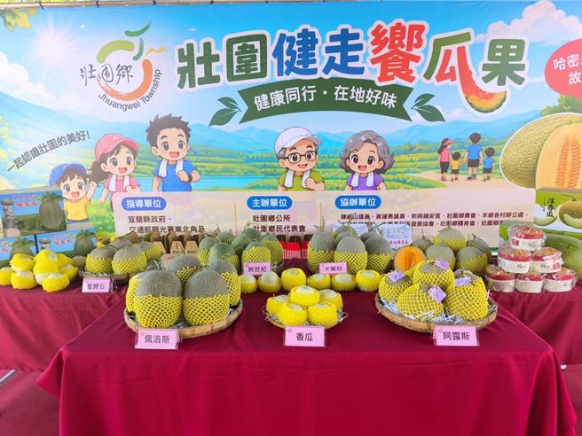 台灣新聞通訊社-哈密瓜田漫步、吃西瓜大賽！壯圍健走饗瓜果6月登場