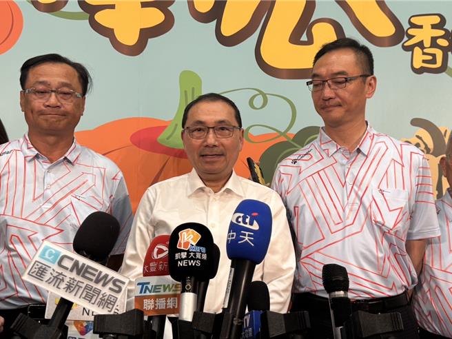 台灣新聞通訊社-藍營新北民調川伯贏6.2％ 侯友宜：新北市民期待非常高