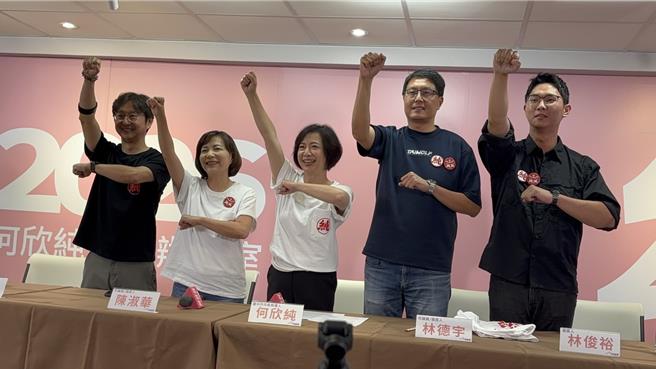 台灣新聞通訊社-何欣純公布競選發言人團隊 跨派系、跨世代布局展現整合力