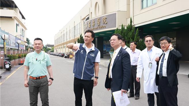 台灣新聞通訊社-石崇良赴苗栗視察「濃濃選舉味」 地方4大選將都來了