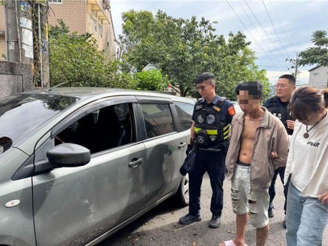 台灣新聞通訊社-新竹男強開鄰居車毒駕狂飆 闖紅燈撞飛騎士肇逃