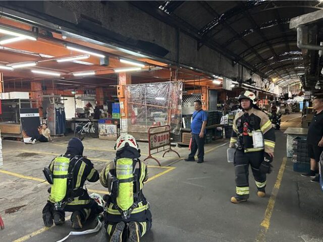 台灣新聞通訊社-別讓發財地變火海！桃園傳統市場攤商必看「保命3步驟」