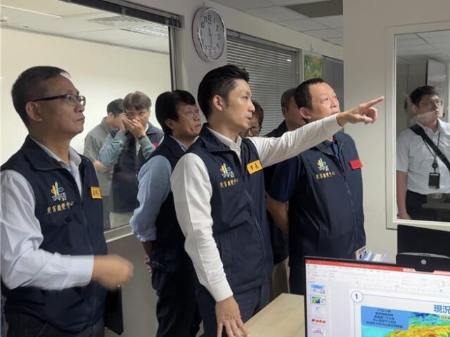 台灣新聞通訊社-內湖包辦北市雨量前三名 蔣萬安：雨勢恐持續到傍晚