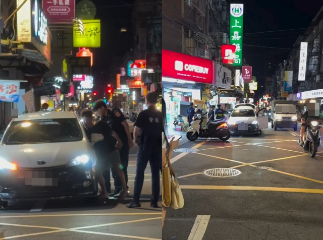 台灣新聞通訊社-板橋男違停擋路露餡！警一看神情怪異　一篩即陽送辦
