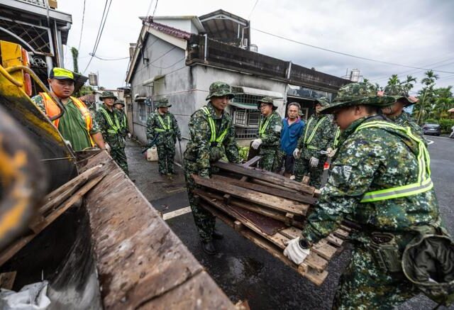 台灣新聞通訊社-國軍馳援救災 齊心守護家園