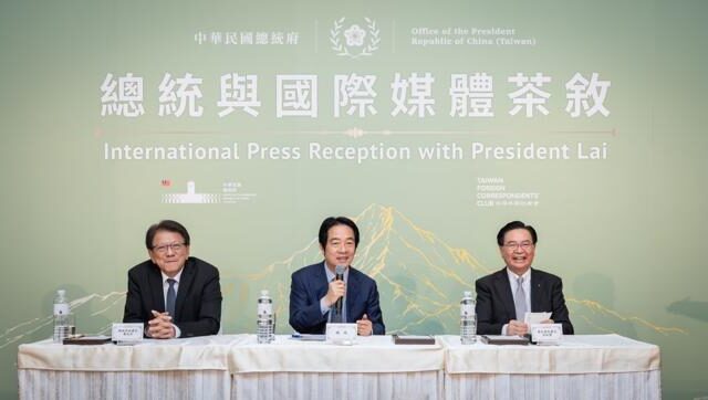 台灣新聞通訊社-賴總統：軍購、國防自主並重 強化自我防衛