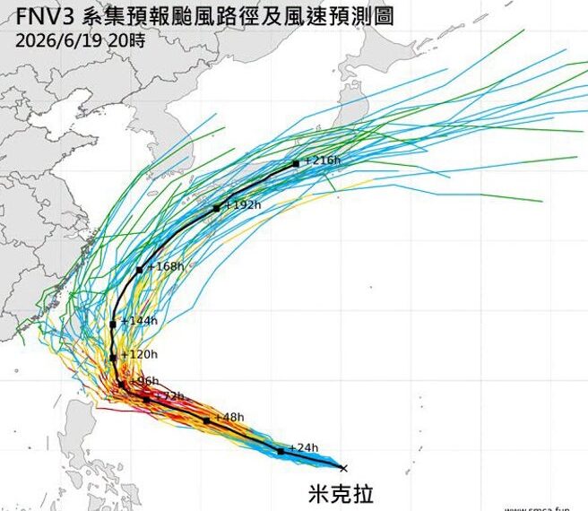 台灣新聞通訊社-米克拉「強度至少中颱」 專家揭影響台灣關鍵