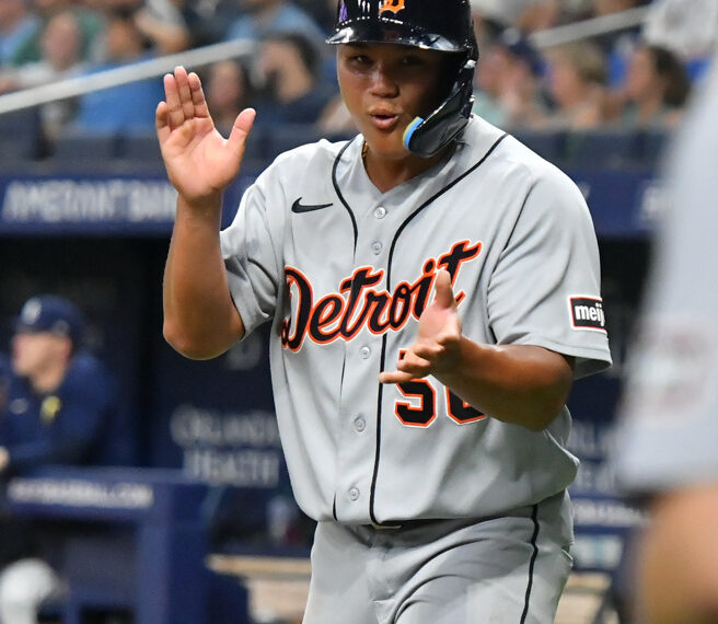 台灣新聞通訊社-MLB》李灝宇相隔36天開轟超振奮 大秀手套拋傳雙殺美技