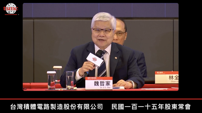 台灣新聞通訊社-股東問年薪有贏黃仁勳？ 魏哲家笑回：不知道要工作幾百年