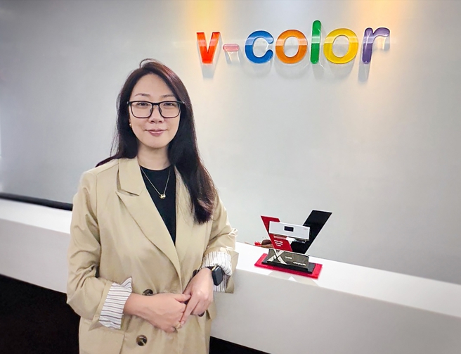 台灣新聞通訊社-v-color大秀智慧記憶體