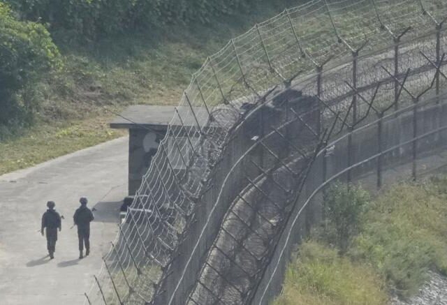 台灣新聞通訊社-北韓士兵越界投誠 動機待釐清