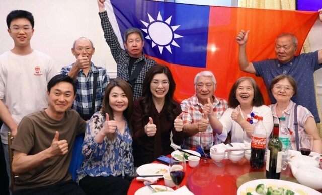 台灣新聞通訊社-差點見到紐森！僑界扼腕  鄭麗文不以為意喊「還會再來」